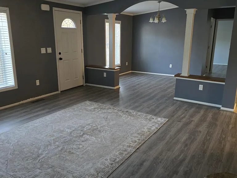 View of family/dining room