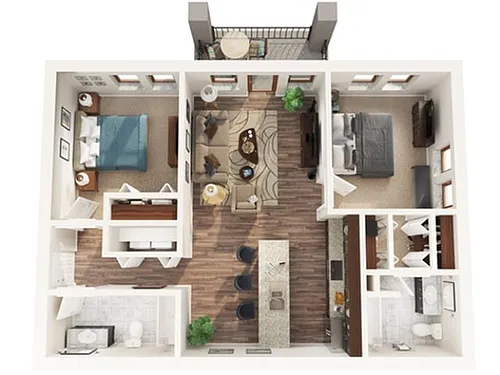 Floor plan Pickett