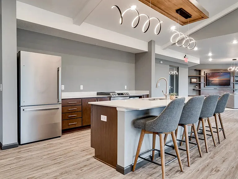 Circle Pines, MN Lexington Lofts | Community Kitchen