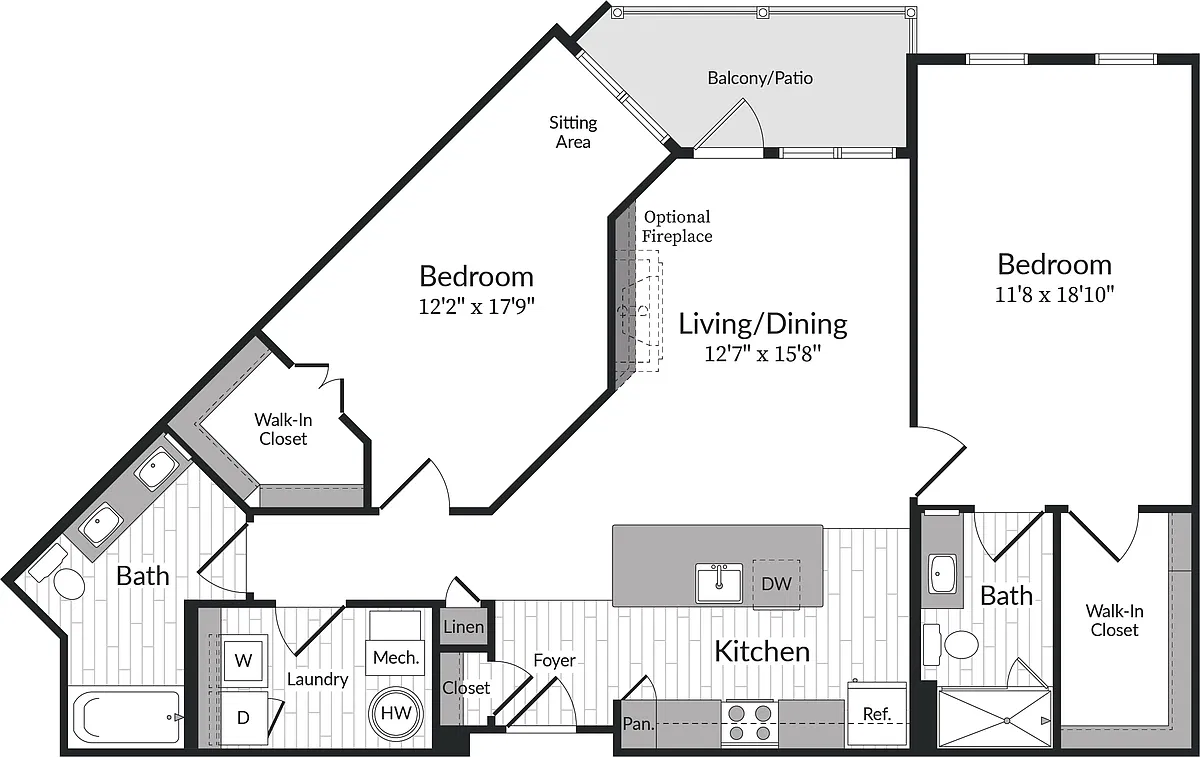 Floor plan B3_DC