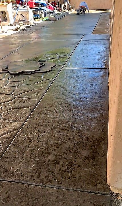 New drain system,2000sq conc