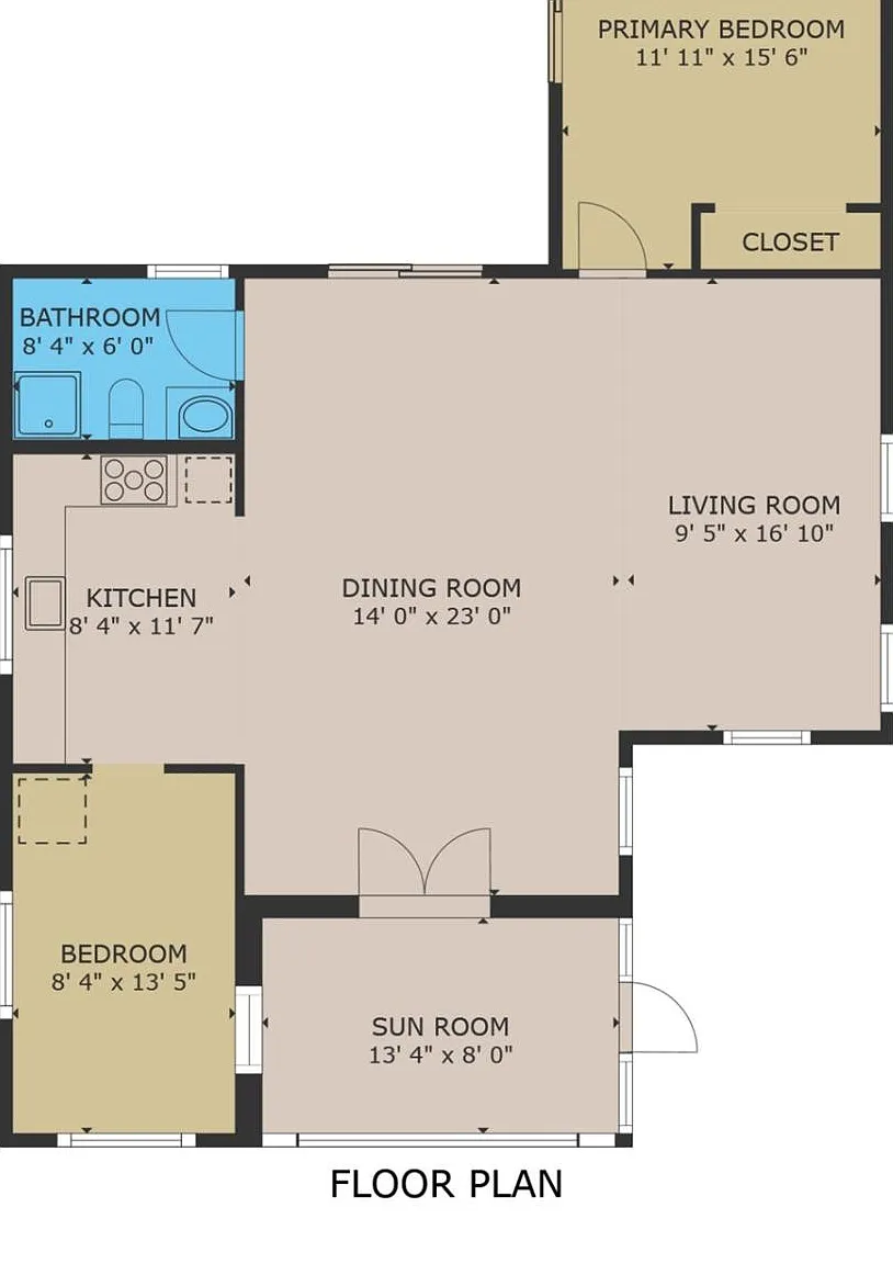2 bed, 1.0 bath, 1060 sqft, $3,900 — Photo 4