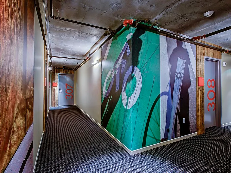 Residential hallway