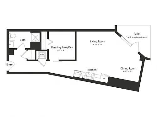 Floor plan S3D