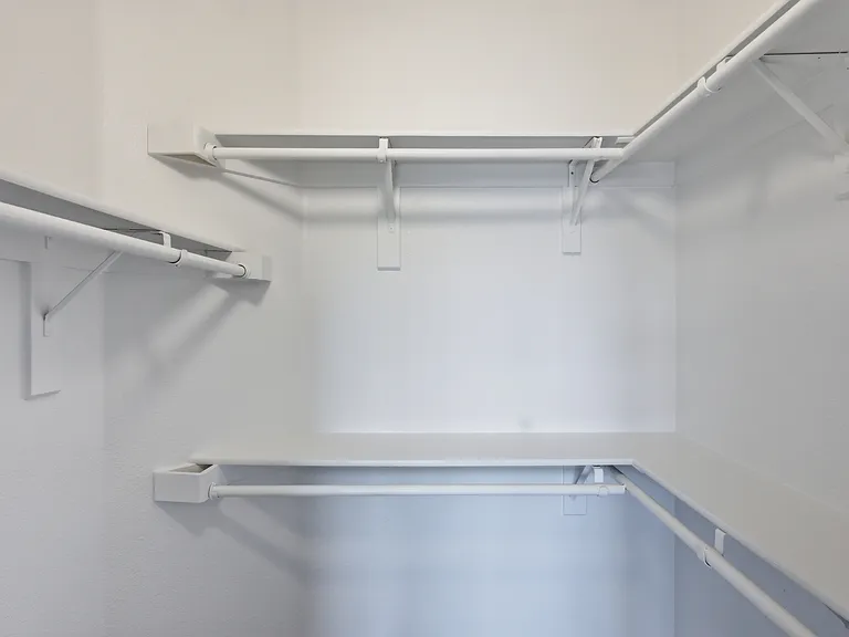 Walk-in closets built for style and function.
