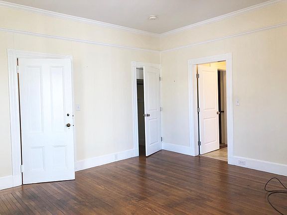 Master bedroom with closet.