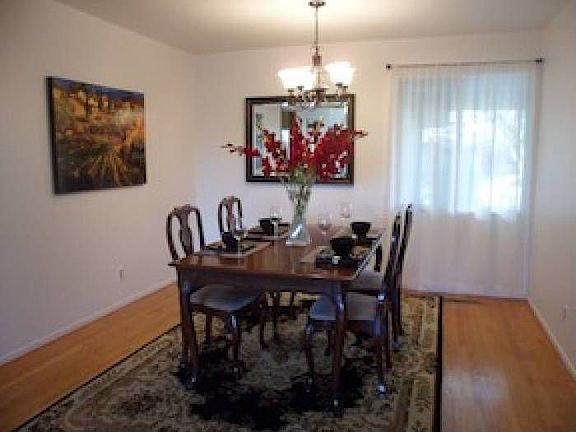 formal dining area