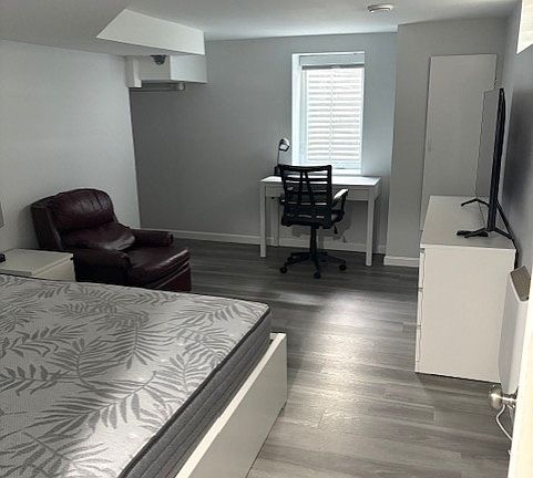 Furnished bedroom for rent. New furniture and Sealy Posturepedic mattress.