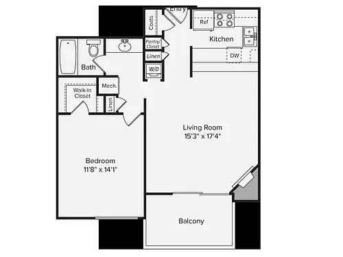 Floor plan A1