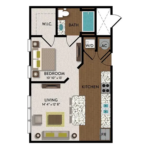 Floor plan Howard