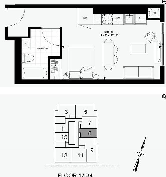 1st image of 8 Widmer St #2108