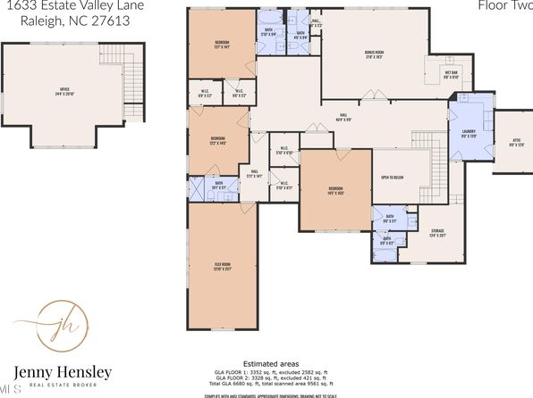 1633 Estate Valley Ln, Raleigh, NC 27613