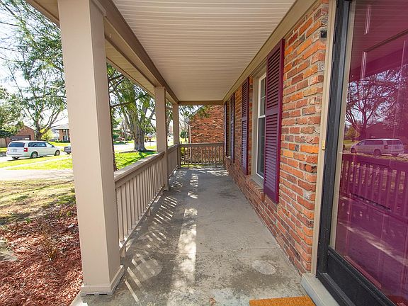 Covered front porch