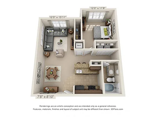 Floor plan A1 - The Cobalt
