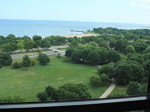 Bedroom and living room view