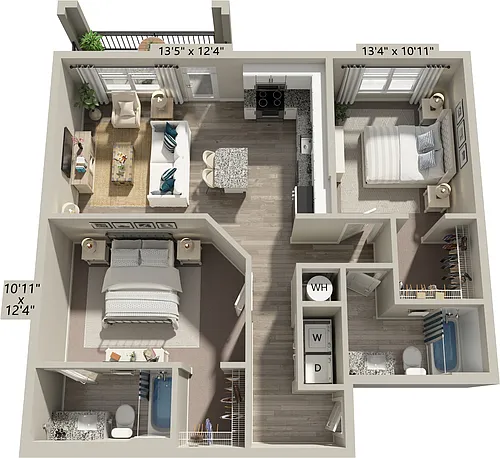 Floor plan B2