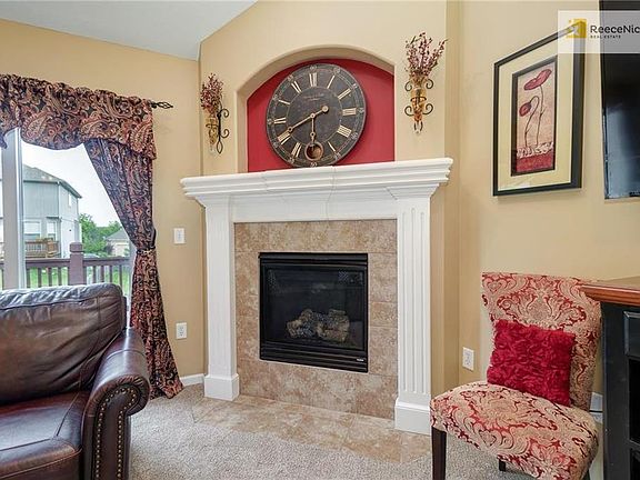 Awesome gas fireplace is the focal point of the main living area!