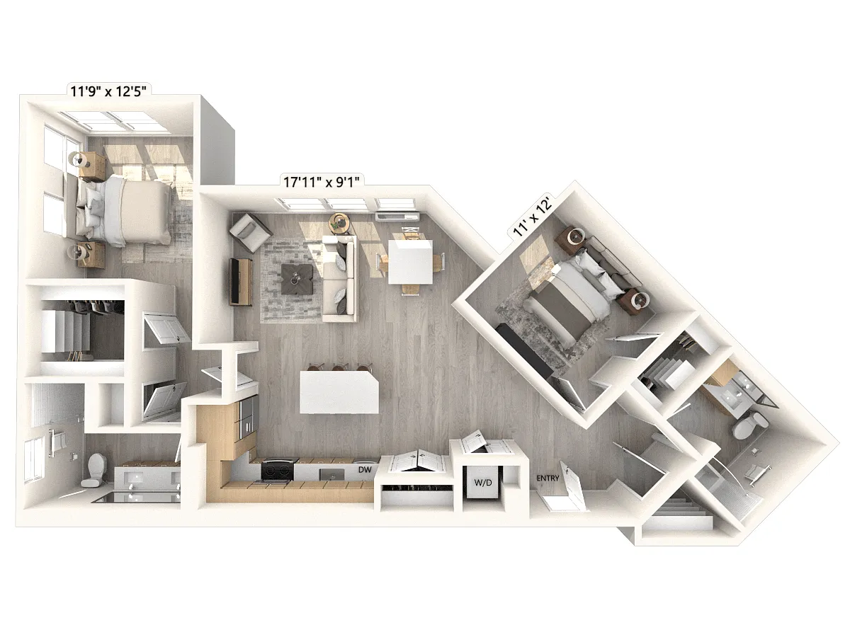 Floor plan B4-1