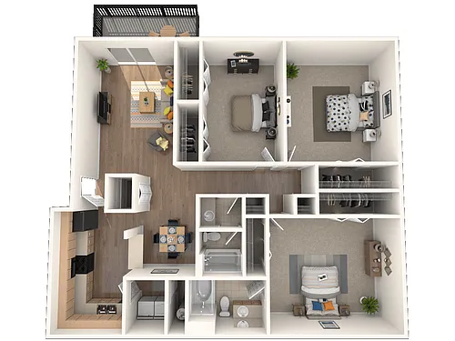 Floor plan The Sadona