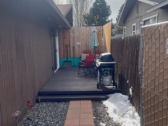 Private patio