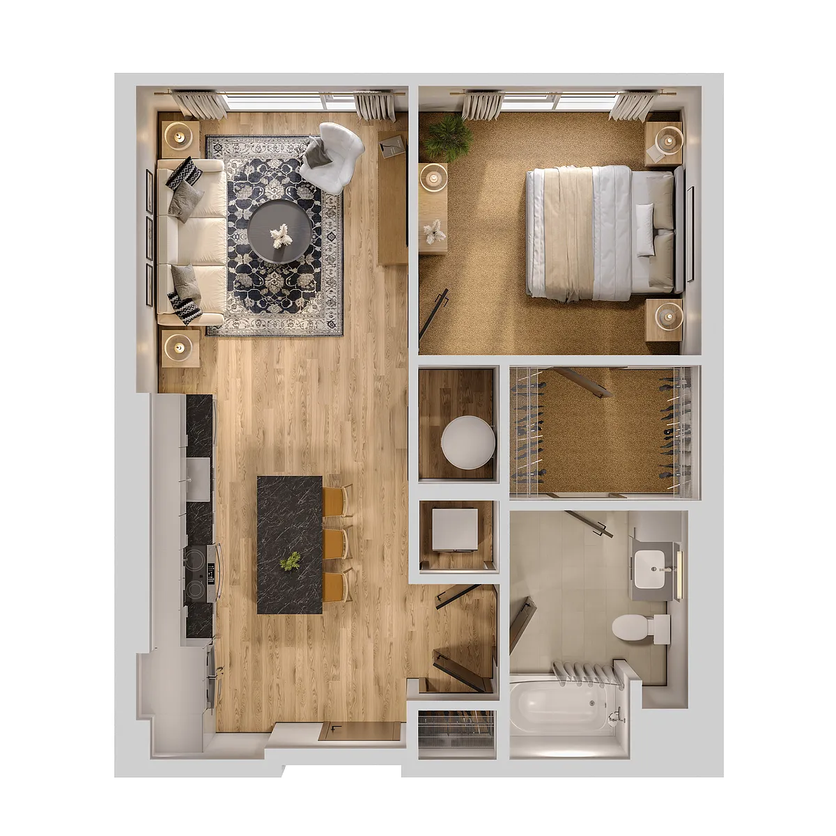 Floor plan 1G
