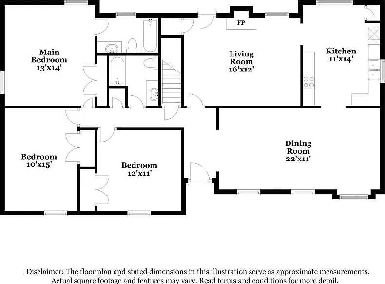 3 bed, 2.0 bath, 1554 sqft, $1,570 — Photo 2