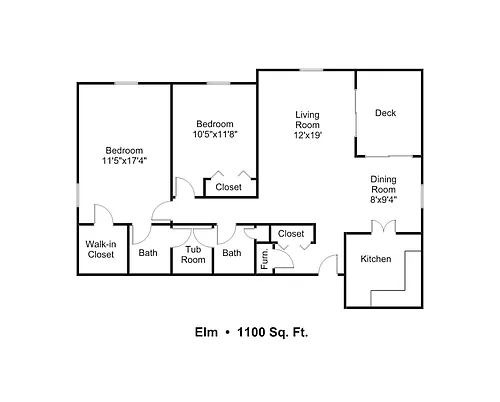 Floor plan Elm