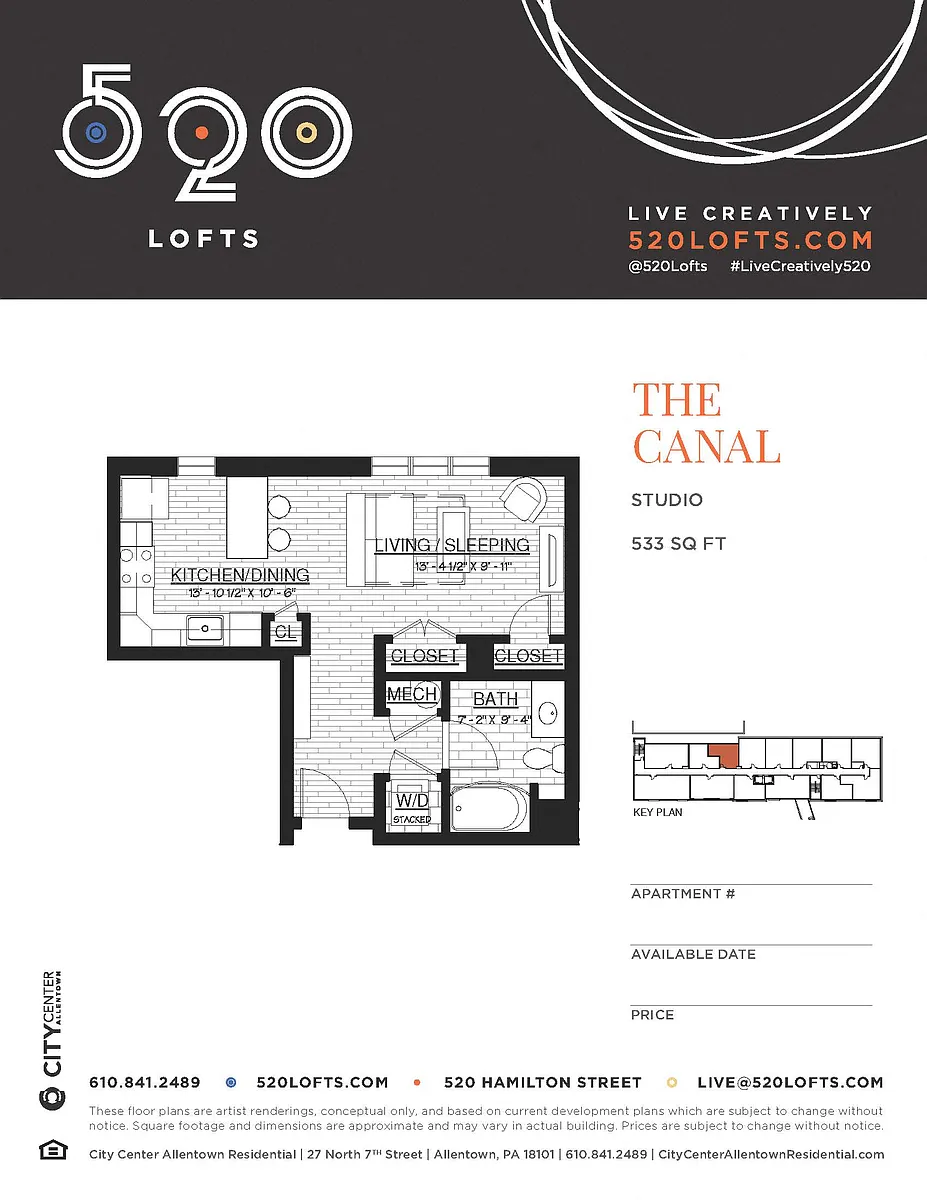 Floor plan The Canal