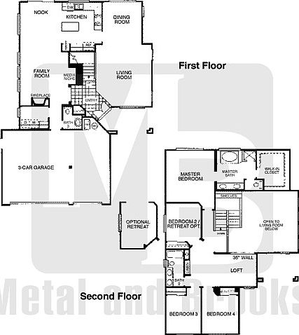 Floor Plan - Royale Model