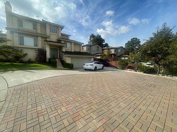 Driveway and front of house