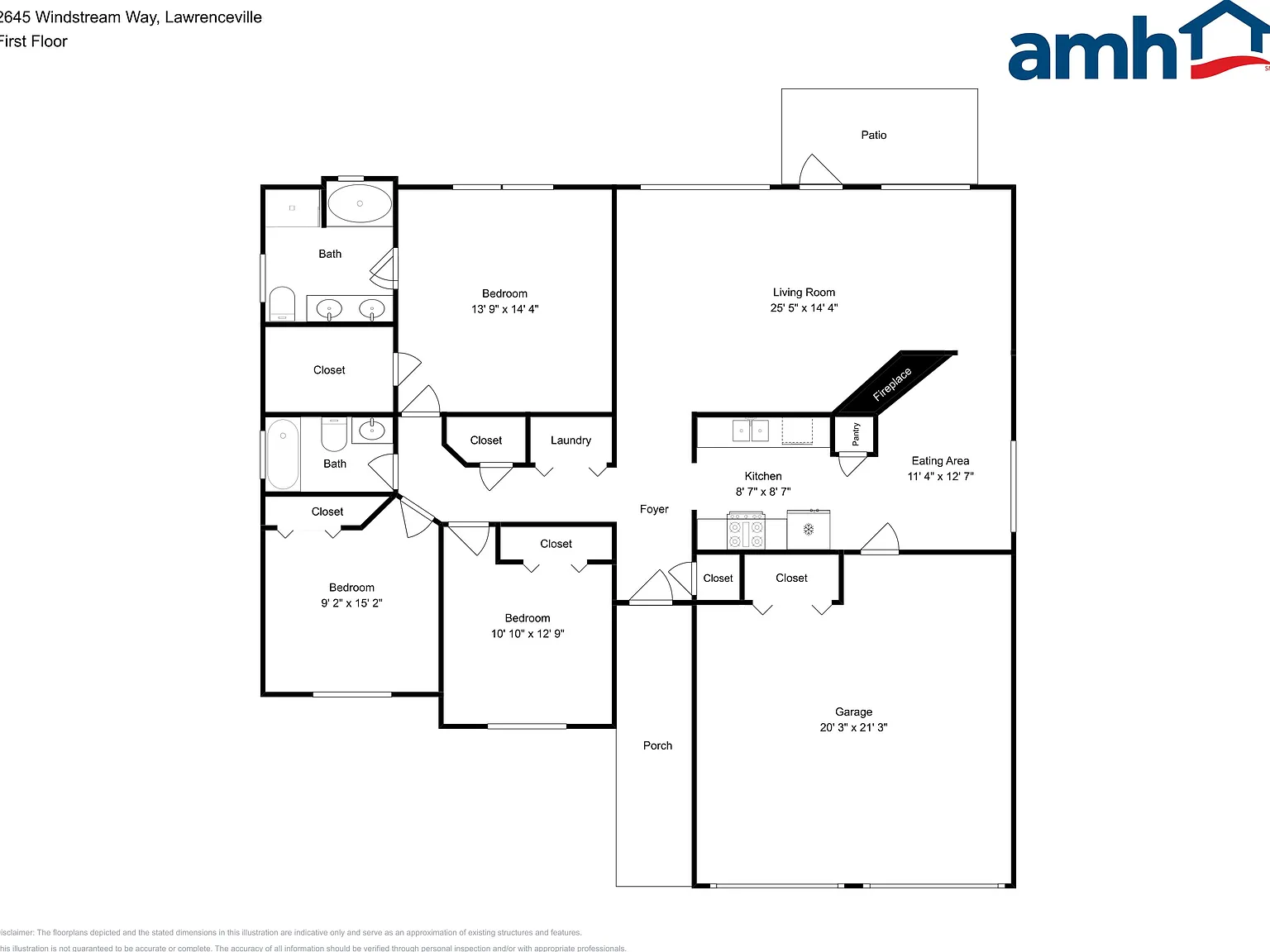3 bed, 2.0 bath, 1474 sqft, $2,115 — Photo 2