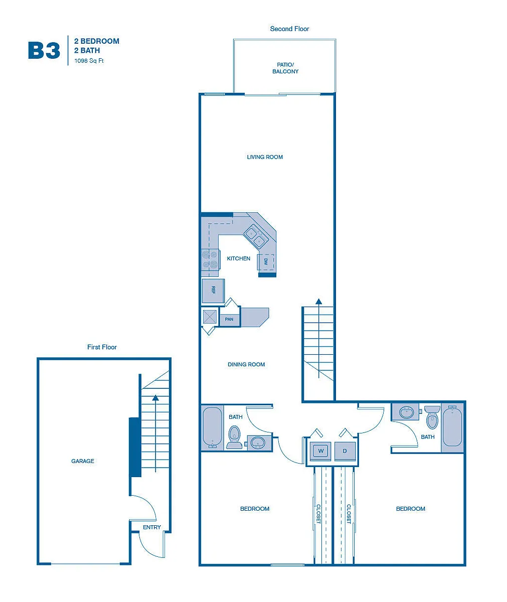 Floor plan B3