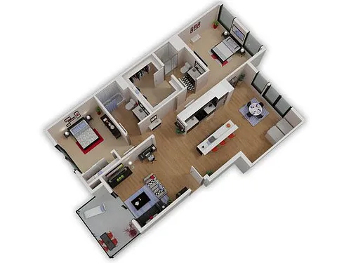 Floor plan B2
