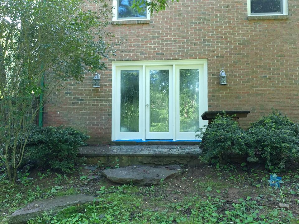 Entrance to rental unit and patio