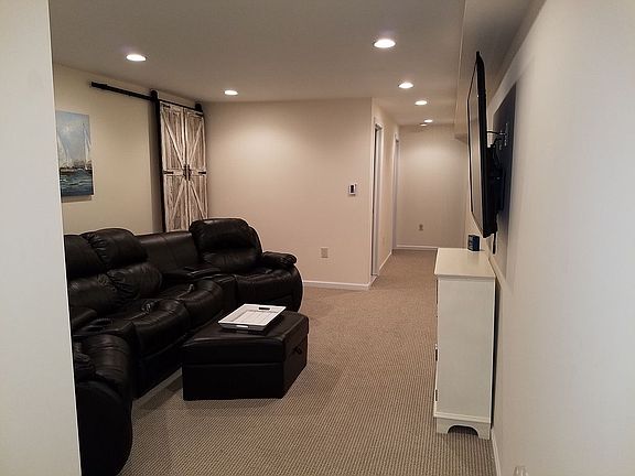 New lower level movie room 