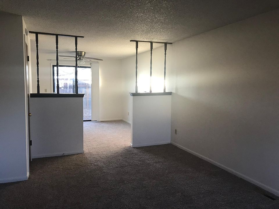 Living room and Dining room