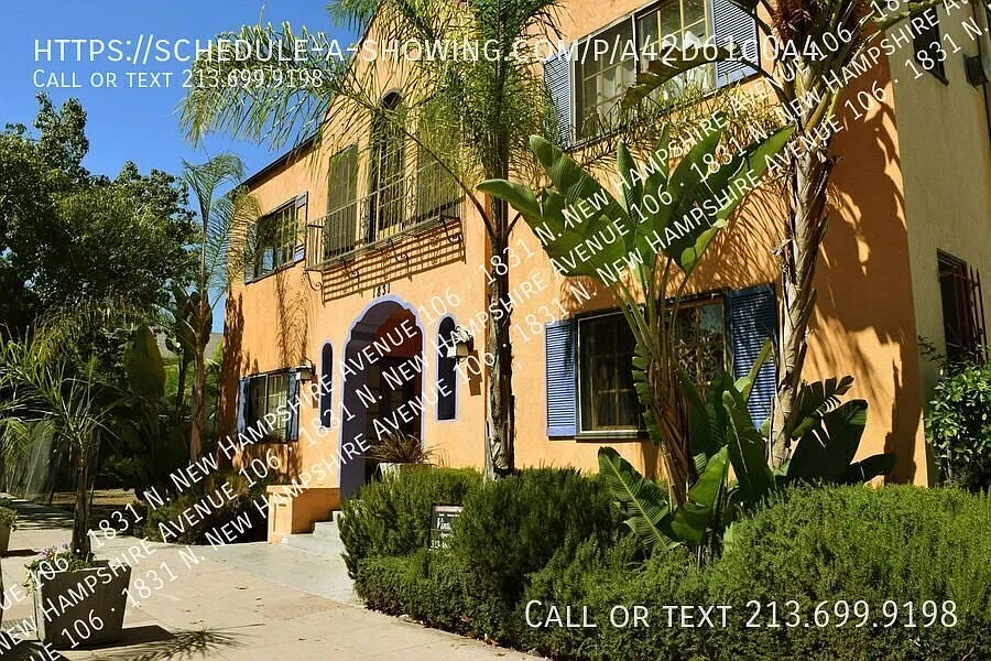 $0 Security Deposit+One Month Free-Los Feliz Lrg /1st Floor Studio — Photo 1