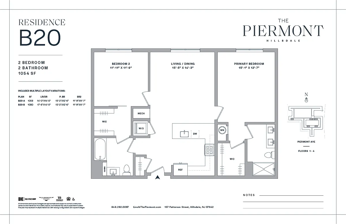 Floor plan B20