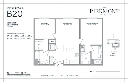 Floor plan B20