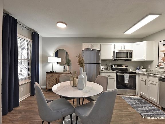 Dining Room + Spacious Kitchen