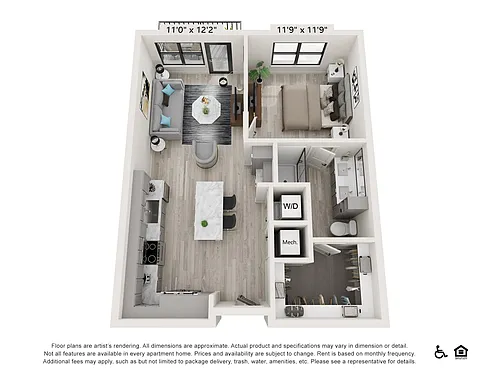 Floor plan A2B