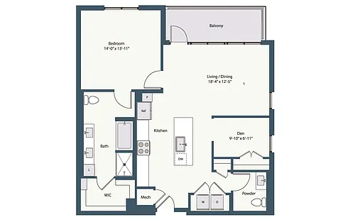 Floor plan 1D
