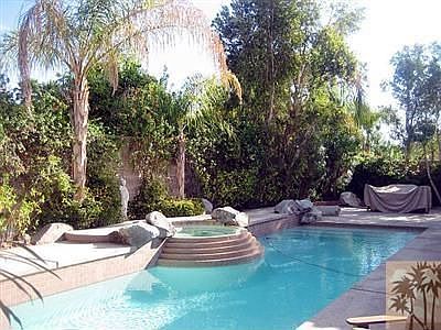 Saltwater Pool in Lush Surroundings