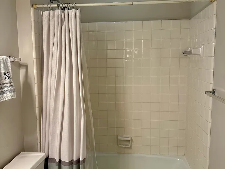 Second bathroom with shower/tub