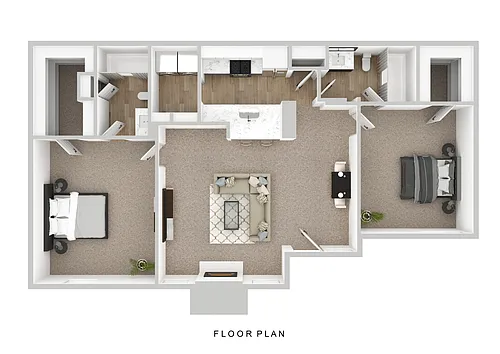 Floor plan 2x2U