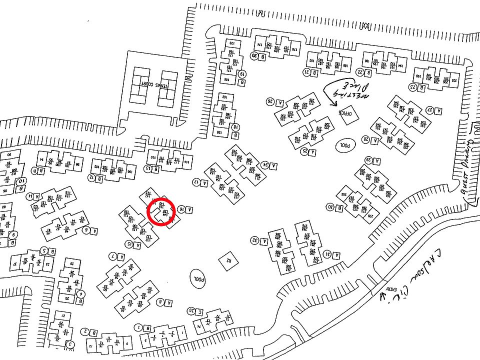 Complex Map showing unit.