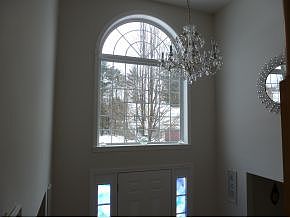 Paladian Window in Foyer