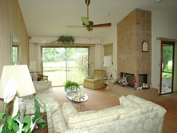 Formal Living Room with Fireplace