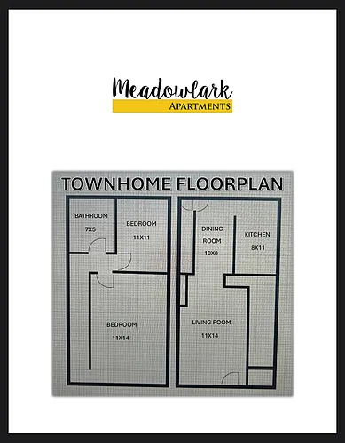 Floor plan Townhome