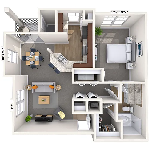 Floor plan 11D-E